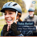 Copper Compression Arthritis Gloves for Men and Women, Fingerless Hand Support