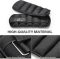 Sportneer Adjustable Ankle Weights Set - 2-10 lbs Removable Neoprene Leg Weights