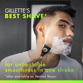 GilletteLabs With Exfoliating Bar Shaving Razor For Men, 1 Handle, 3 Blade Refills, Includes Travel Case for Convenient Storage On The Go
