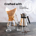 Chemex Natural Coffee Filters, Square, 100ct - Exclusive Packaging