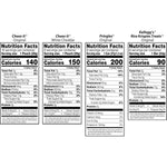 Kellogg's Cheez-It, Pringles & Rice Krispies Treats Snacks Mega Variety Pack, 30.1oz Box (30 Count)