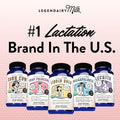 Legendairy Milk Liquid Gold Lactation Support | Lactation Supplement with Organic Goats Rue, Milk Thistle, Shatavari, Fennel, Alfalfa & Anise | Breastfeeding Supplements, 60 Count