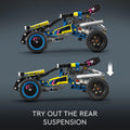 LEGO Technic Off-Road Race Buggy Buildable Car Toy, Cool Toy for 8 Year Old Boys, Girls and Kids who Love Rally Contests, Race Car Featuring Moving 4-Cylinder Engine and Working Suspension, 42164