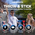 Popdarts PRO Pack Game Set (Wigglenobber Target Marker) - Indoor, Outdoor Suction Cup Throwing Game - Competition with a POP