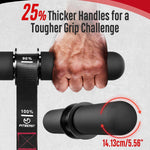 FitBeast Forearm Strengthener & Wrist Roller - Grip Strength, Muscle Building, Rehab