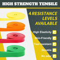 Resistance Bands for Full Body Workout - Durable, Versatile, Portable Home Gym Equipment