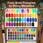 ARTISTRO Watercolor Paint Set - Portable Paint Kit - Perfect for Gifting to Adults, Teens, Tweens, & Kids