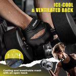 HOZMOZ Ventilated Workout Gloves w/ Full Palm Protection