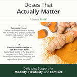 Boswellia Serrata Turmeric Curcumin Supplement for Inflammation and Joint Support