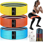 Renoj Resistance Bands for Workout: 3-Set Exercise Bands for Pilates, Yoga, Home Gym
