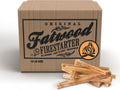 Fatwood Fire Starter Sticks 10lb Box - Indoor or Outdoor 100% All Natural Pine Fire Starters for Campfires, Fireplace, Firepit, Wood Stove, or BBQ Grill - Kindling Wood Firewood Lighter by Pure Garden