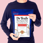 Dr Teal's Pure Epsom Salt Bulk Magnesium Sulfate USP, Fragrance Free, 19 lbs
