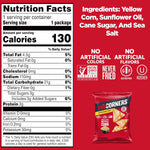 PopCorners Popped Corn Snacks, Kettle Corn, 1 Ounce (Pack of 20) (Packaging May Vary)