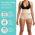 MARENA SFBHA Recovery Panty-Length Post-surgical Compression Girdle High-Back Adjustable