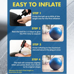 ProBody Pilates Exercise Ball - 45cm, 55cm, 65cm, 75cm, 85cm