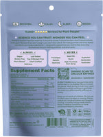 Plant People WonderSleep Mushroom Gummies Supplement for Sleep, No Melatonin Sleep Gummies with Reishi Mushroom, Saffron & Chamomile, Wild Elderberry Flavor, Sugar-Free (60 Count)