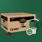 Green Mountain Coffee Roasters Half Caff Keurig Single-Serve K-Cup pods, Medium Roast Coffee, 72 Count
