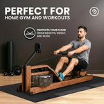 bemaxx 18-Piece Interlocking Foam Gym Mats - Protective Flooring for Home Workout & Fitness