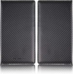TOURSUIT Car Registration and Insurance Card Holder, Vehicle License Document Glove Box Compartment Organizer, Interior Car Accessories for Women Men Teens (Carbon Fiber Black)