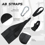 Hanging Ab Straps for Pull Up Bar: Gym Ab Sling Straps for Core Workout