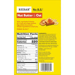 RXBAR Nut Butter and Oat Protein Bars, Protein Snacks, Snack Bars, Honey Cinnamon Peanut Butter, 23.2oz Box (12 Count)