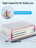 JARLINK 18 Pack 8 Sizes Mesh Pouch, 9 Colors, Waterproof Zipper Bags Document Multipurpose Travel Bags for Office, School, Board Game, Puzzles, Cosmetics, Travel Accessories, and Home Organization