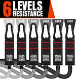 300LB Resistance Bands for Men - Heavy Duty Workout Bands with Handles