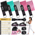 Resistance Bands with Handles for Women - 5 Levels, Yoga, Pilates, Therapy