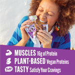 Lenny & Larry's Complete Protein Cookie, [Oatmeal Raisin], Chewy Soft Baked, 16g Plant Protein, Vegan, Non-GMO, High Fiber, [4 Ounce] Cookie (Pack of 12)