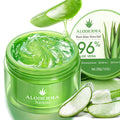 Aloderma Organic 96% Aloe Vera Gel – Hydrating Face, Body & After-Sun Care, 7oz