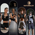 NATURELUX Weighted Vest for Men & Women - 5-30lbs Adjustable Weight Vest for Workouts, Running, Walking