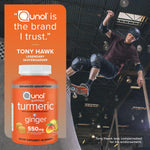 Qunol Turmeric and Ginger with Black Pepper Gummies 90ct