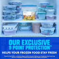 Ziploc Gallon Food Storage Freezer Bags, Stay Open Design, Easy to Fill, 80 count