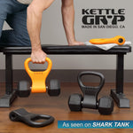 KETTLE GRYP - Turns Dumbbells Into Kettlebells, As Seen on Shark Tank, Made in USA