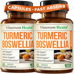 Boswellia Serrata Turmeric Curcumin Supplement for Inflammation and Joint Support
