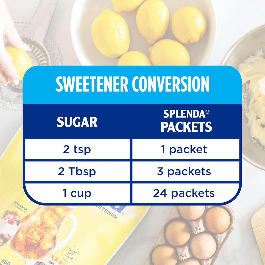 SPLENDA Zero Calorie Sweetener, 400 Count Packets