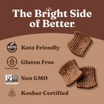 Catalina Crunch Protein Cereal - Sugar Free Breakfast Cereal with 11g of Protein - Gluten Free - Dark Chocolate - 9 oz. Bag (Pack of 1)