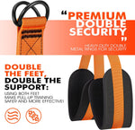 HPYGN Two Feet Pull Up Assistance Bands, Heavy Duty Resistance Bands for Pull Up Bar