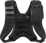 ZELUS Weighted Vest for Workout, Strength Training, Running - 6lb to 30lb