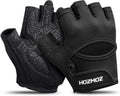 HOZMOZ Ventilated Workout Gloves w/ Full Palm Protection