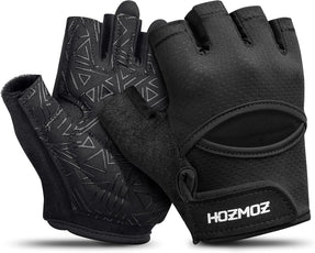 HOZMOZ Ventilated Workout Gloves w/ Full Palm Protection