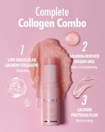 KAHI Wrinkle Bounce Multi Balm Stick | PDRN Collagen Wrinkle Stick | Korean Skin Care |All-in-One Hydrating Lip Balm Eye Cream Neck Cream Make Up Base & Face Mist Moisture Balm