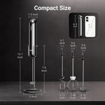 InstaWhisk Milk Frother with Variable Speed, Rechargeable Coffee Frother Wand with Detachable Double Whisk, Drink Mixer Handheld Electric Stirrer for Latte, Cappuccino, Matcha, Almond Milk, Protein