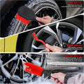 35Pcs Car Detailing Kit, Car Cleaning Kit with Windshield Cleaning Tool and Tool Box, Interior & Exterior Auto Care Supplies and Brushes (B：35PCS-R)