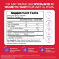AZO Cranberry Urinary Tract Health Gummies Dietary Supplement, 2 Gummies = 1 Glass of Cranberry Juice, Helps Cleanse & Protect, Natural Berrylicious Flavor, Non-GMO, 72 Gummies