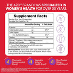 AZO Cranberry Urinary Tract Health Gummies Dietary Supplement, 2 Gummies = 1 Glass of Cranberry Juice, Helps Cleanse & Protect, Natural Berrylicious Flavor, Non-GMO, 72 Gummies