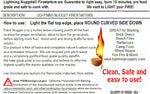 Lightning Nuggets N100SEB Super Economy Box Fire Starter , Tan Brown, 100 Count (Pack of 1)