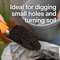 Fiskars Ergo Garden Trowel for Digging and Planting, Heavy Duty Gardening Hand Tool with Hanging Hole
