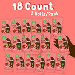 BEAR Real Fruit Snack Rolls - Gluten Free, Vegan, and Non-GMO - Strawberry – 36 Rolls, Healthy School And Lunch Snacks For Kids And Adults, 0.7 Ounce (Pack of 18)