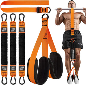 HPYGN Two Feet Pull Up Assistance Bands, Heavy Duty Resistance Bands